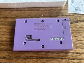 Game & Watch Snoopy Tennis - Complete in Box BAD SCREEN BLEEDING