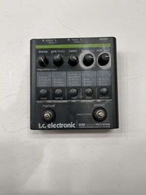 TC Electronic NR-1 Nova Reverb Programmable Digital Reverb Guitar