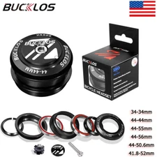 34/44/41.8-52/44-50.6mm Bicycle Sealed Bearing Headset MTB Bike 1-1/8" Tube Fork