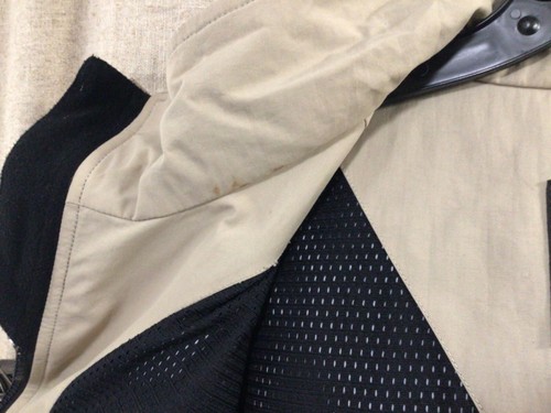 eddie bauer weatheredge Jacke Herren schwarz hellbraun mittel Kapuzenreißverschluss und Klettverschluss - Bild 9 von 11