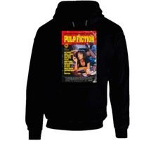 Pulp Fiction Cool 90's Comedy Vintage Classic Movie Fan Hoodie