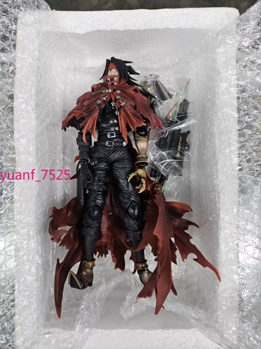 In stock Play Arts Kai Final Fantasy VII Vincent Valentine PVC Action Figure New - Picture 7 of 11
