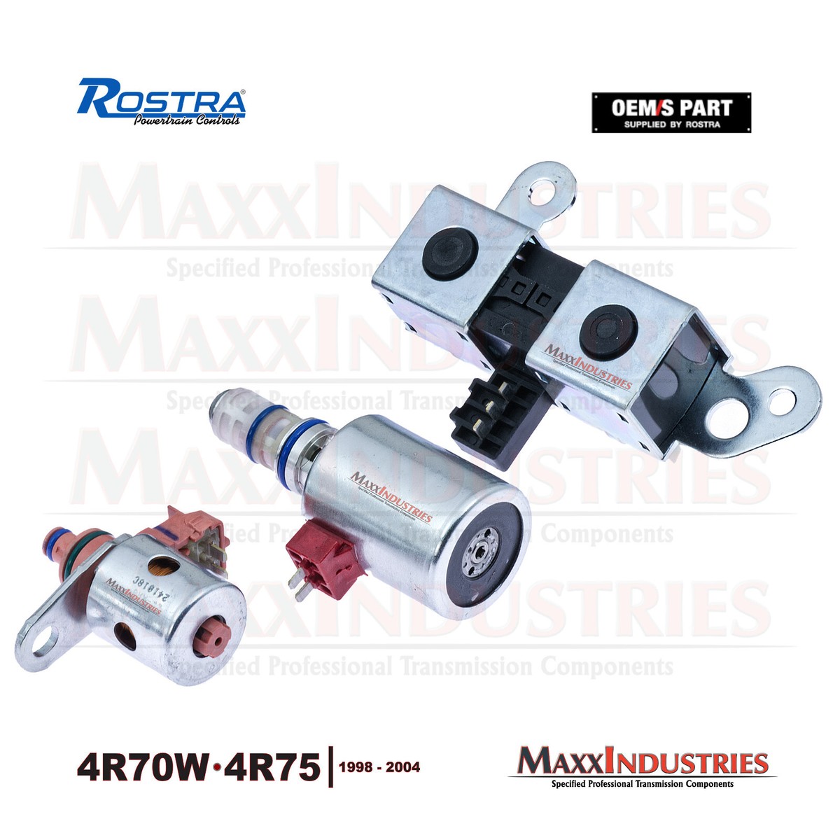 四皇 1998-04 4R70W Ford Transmission Shift Solenoid Service Bundle w