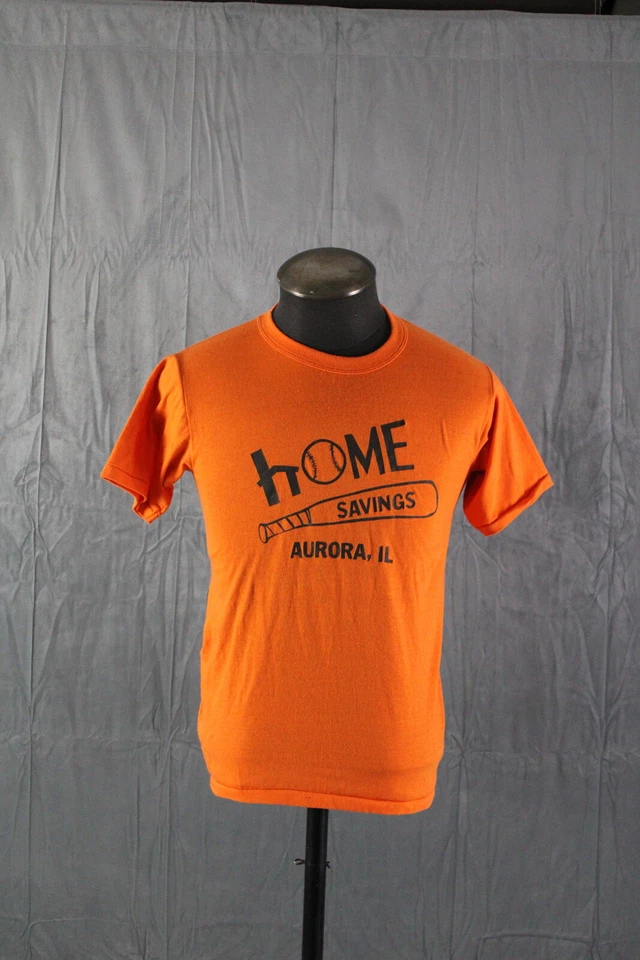 Camiseta gráfica vintage - Gráfico de béisbol de ahorro para el hogar - Mediana para hombre Foto 3 de 4