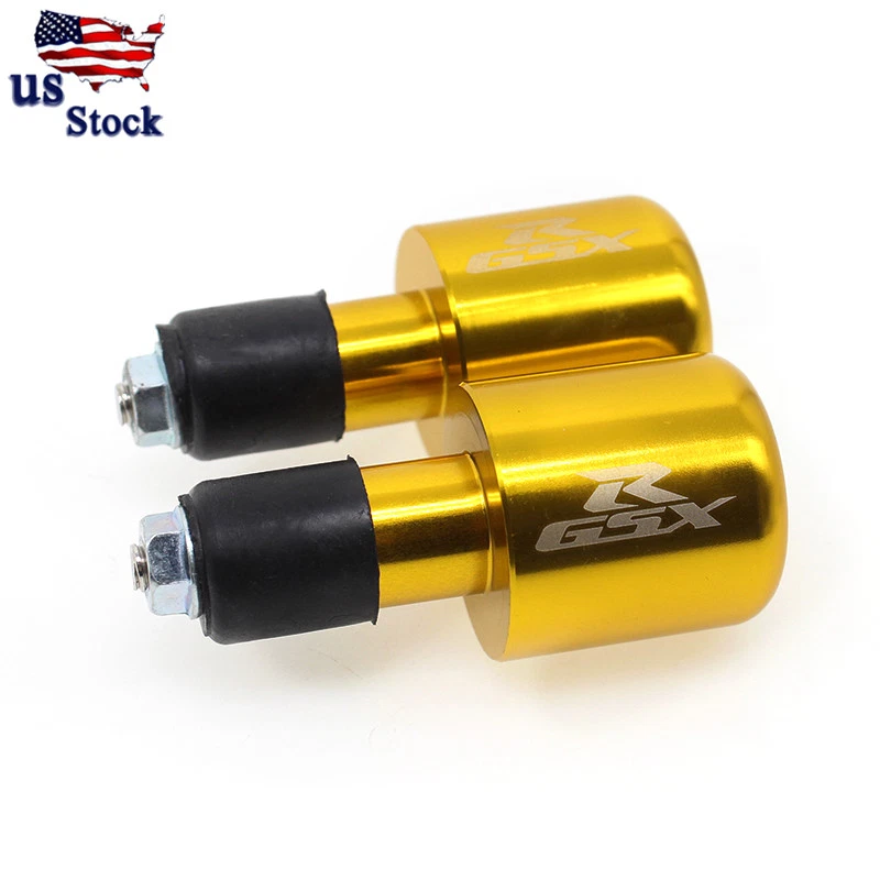 Deslizante de tapón de extremos de manillar para Suzuki 2001 2002-2016 GSXR1000 CNC dorado Foto 2 de 4