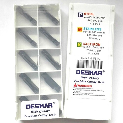10pcs MGMN200-G LDA 2mm cutter inserts MGMN200 carbide inserts for MGEHR MGIVR - Picture 6 of 6