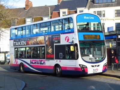 First Eastern Counties 37166 BD11CDK 6x4 Quality Bus Photo 