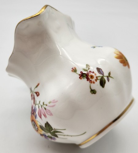 Royal Crown Derby Posies Creamer 9cm Made In England Green Backstamp 1921-1964 - Picture 14 of 19