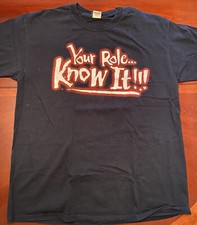 VINTAGE THE ROCK WWF SHIRT SIZE XL