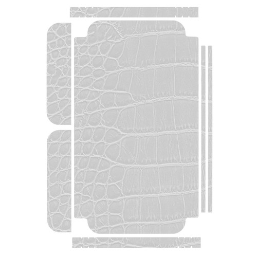 1 x Lederoptik-Folienset für Apple iPhone 7 / 8 / SE 2020 weiß Schutzfolien - Zdjęcie 5 z 5