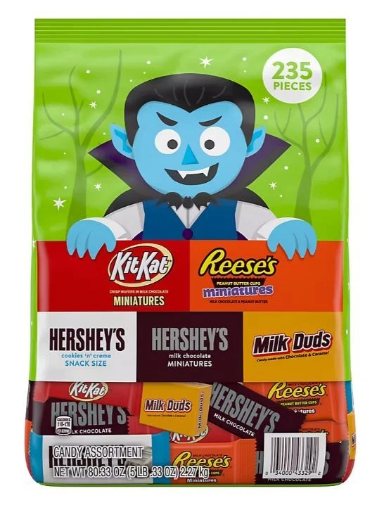 Hershey Chocolate Assortment Candy Bulk Variety Bag, 80.33 oz EXP 2/24 |  eBay