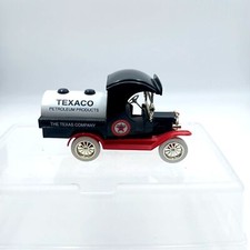 Gearbox 1912 Ford Texaco Oil Tanker Delivery Car Replica Coin Bank Die Cast 1:24
