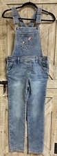 Girls Overalls Bibs Size 10/12 Unicorn Worn Once