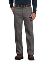 DICKIES MENS FLEX 11874 WORK PANTS REGULAR FIT SIZE 36 X 34 SOLID GRAY NEW