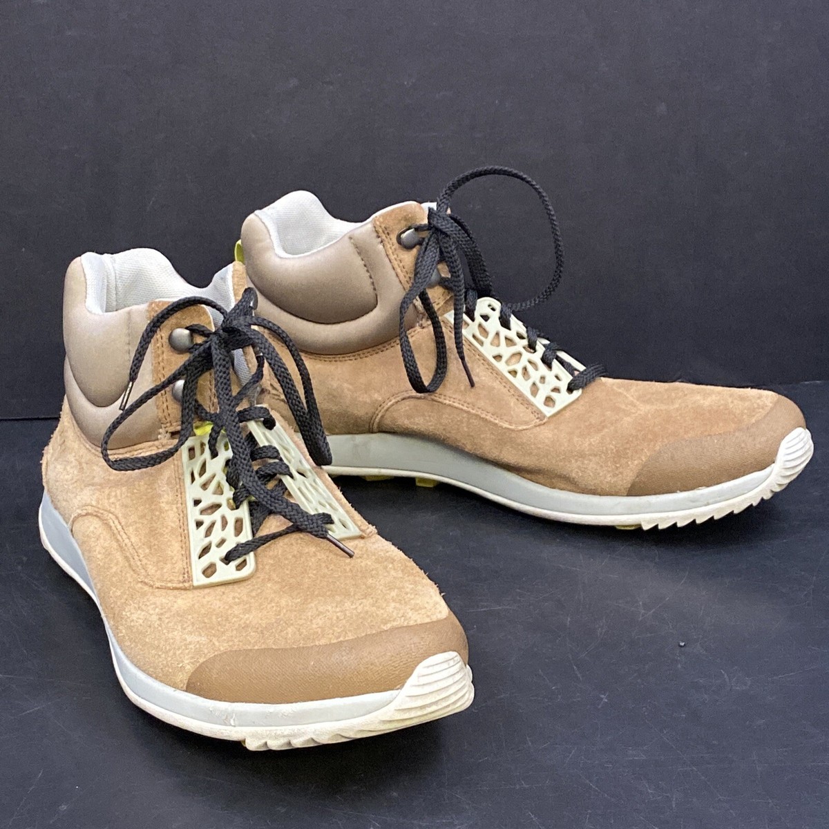 Mens Merrell Otter Tan Suede Dessert Light Hiking Boots 