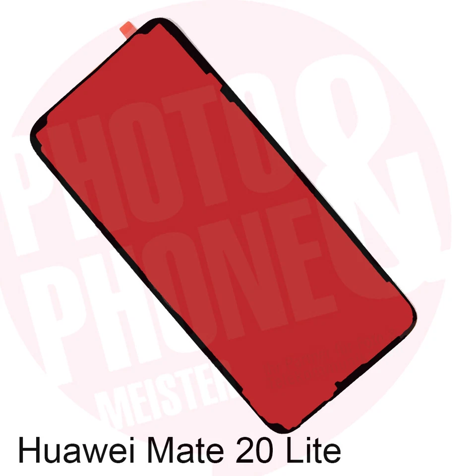 Huawei Mate 20 Lite Akkudeckel Klebefolie Kleber Backcover Rahmen Adhesive Dicht