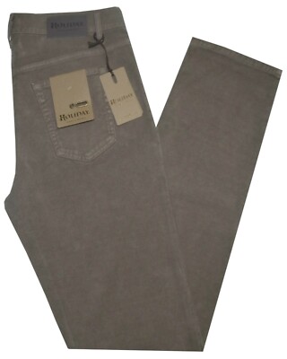 Pantalone uomo HOLIDAY fustagno 46 48 50 52 54 56 58 60 elasticizzato beige  | eBay