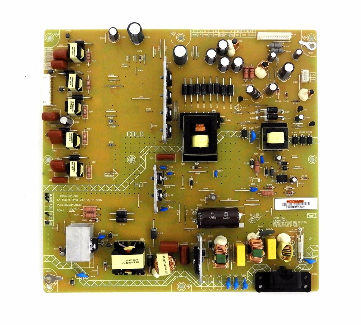 Vizio E550I-B2 Power Supply Board DPS-167DP A / 056.04167.1071