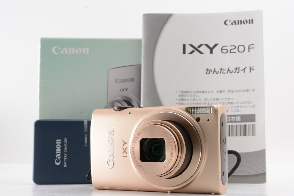 Canon IXY 620F 620 F Digital Camera Gold Made In Japan Canon IXY 620F 620 F Digital Camera Gold Made In Japan