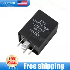 5-Pin Turn Signal Flasher Relay EP27 FL27 Fix Hyper Flash For Car LED Lights