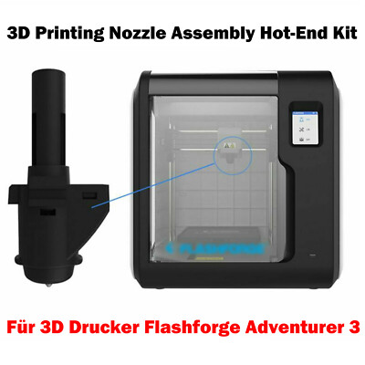 Für 3D Drucker Flashforge Adventurer 3 Düse Baugruppe Hot-End Kit Ersatzteile
