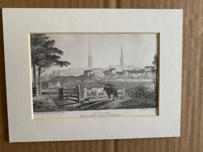 COVENTRY CHURCHS of TRINITY & St MICHAEL BEAUTIES OF ENGLAND & WALES Engraved