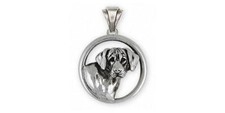 Rhodesian Ridgeback Pendant Jewelry Sterling Silver Handmade Dog Pendant RDG3-P