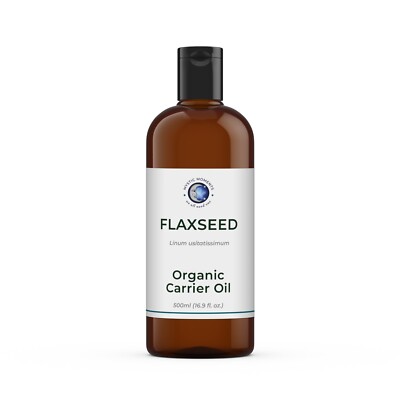 Mystic Moments | Leinsamen (Leinsamen) Bio-Trägeröl - 500ml