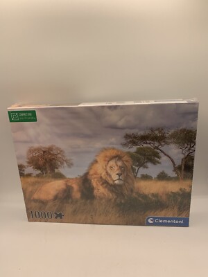 NEW Clementoni THE KING Lion Puzzle 1000 pcs
