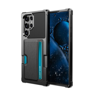 Cober Funda Para Samsung S24 Ultra S23 S22 cáscara protectora Insertar tarjeta