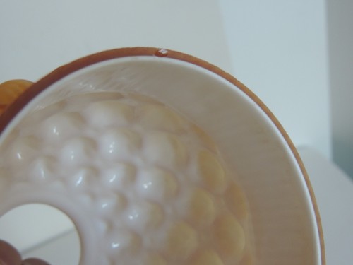 Antique Cased Glass Embossed Daisy Satin Quilt Puffy Lamp Shade 2 1/8" fitter - Picture 5 of 7