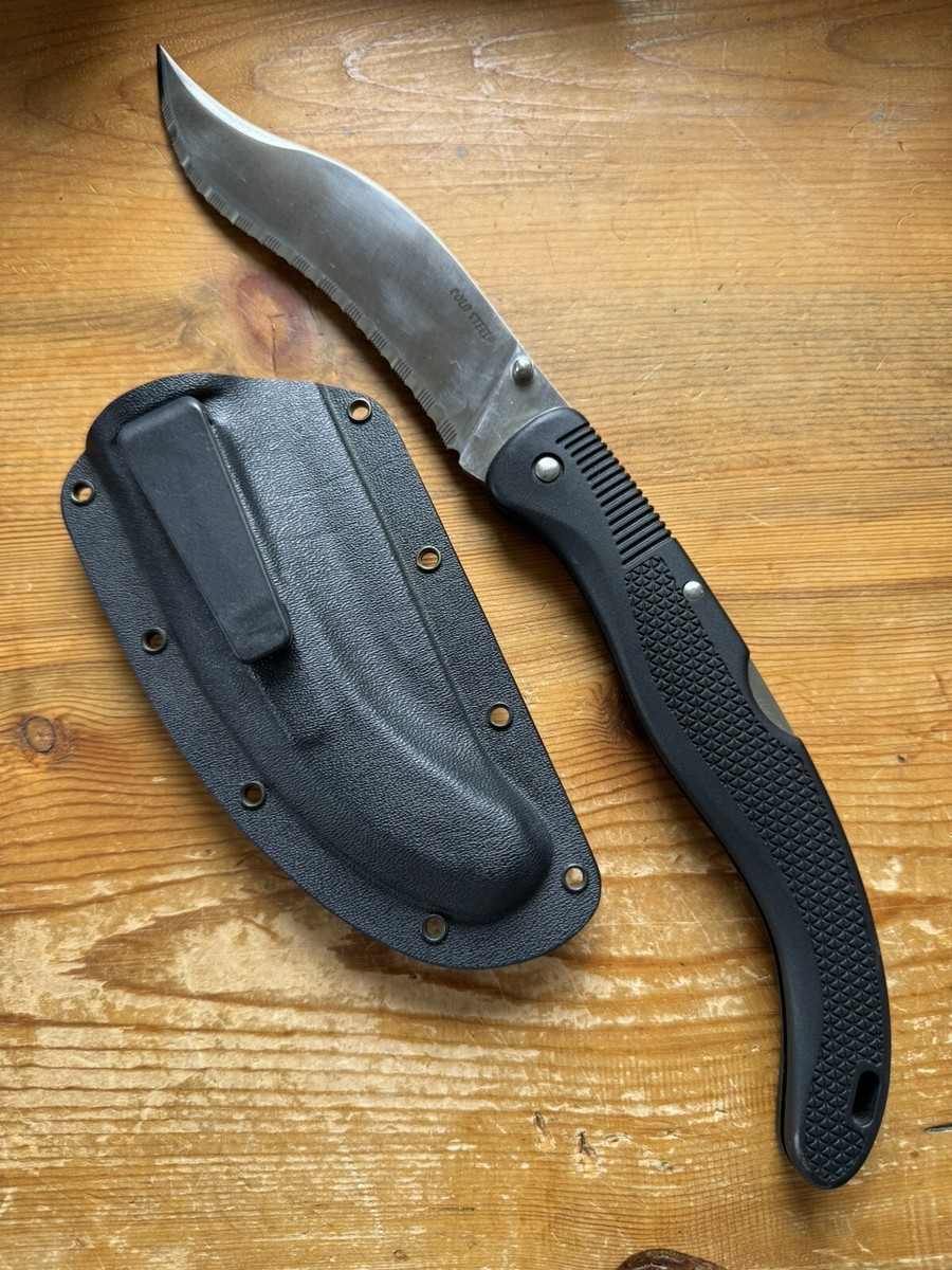 Cold Steel Vaquero Grande #21GNS Nogales Clip Point Serrated W