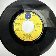 Pretenders Brass In Pocket / Space Invader Record 45 RPM Vinyl