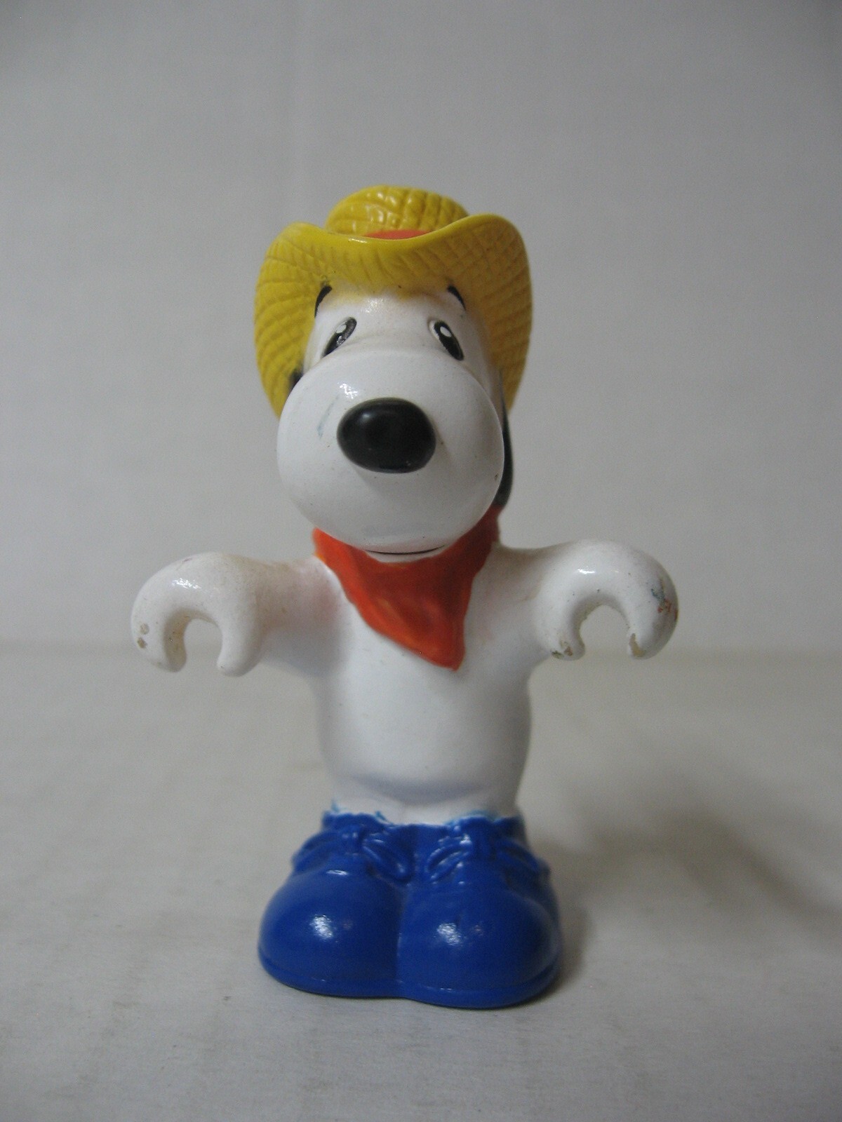 1958-1966 Peanuts United Features Syndicate Snoopy Wearing Cowboy Hat Figure