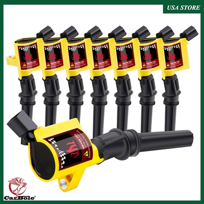 DG508 Ignition Coils Pack Set of 8 for Ford F150 F-150 4.6L 5.4L 6.8L V8 USA NEW