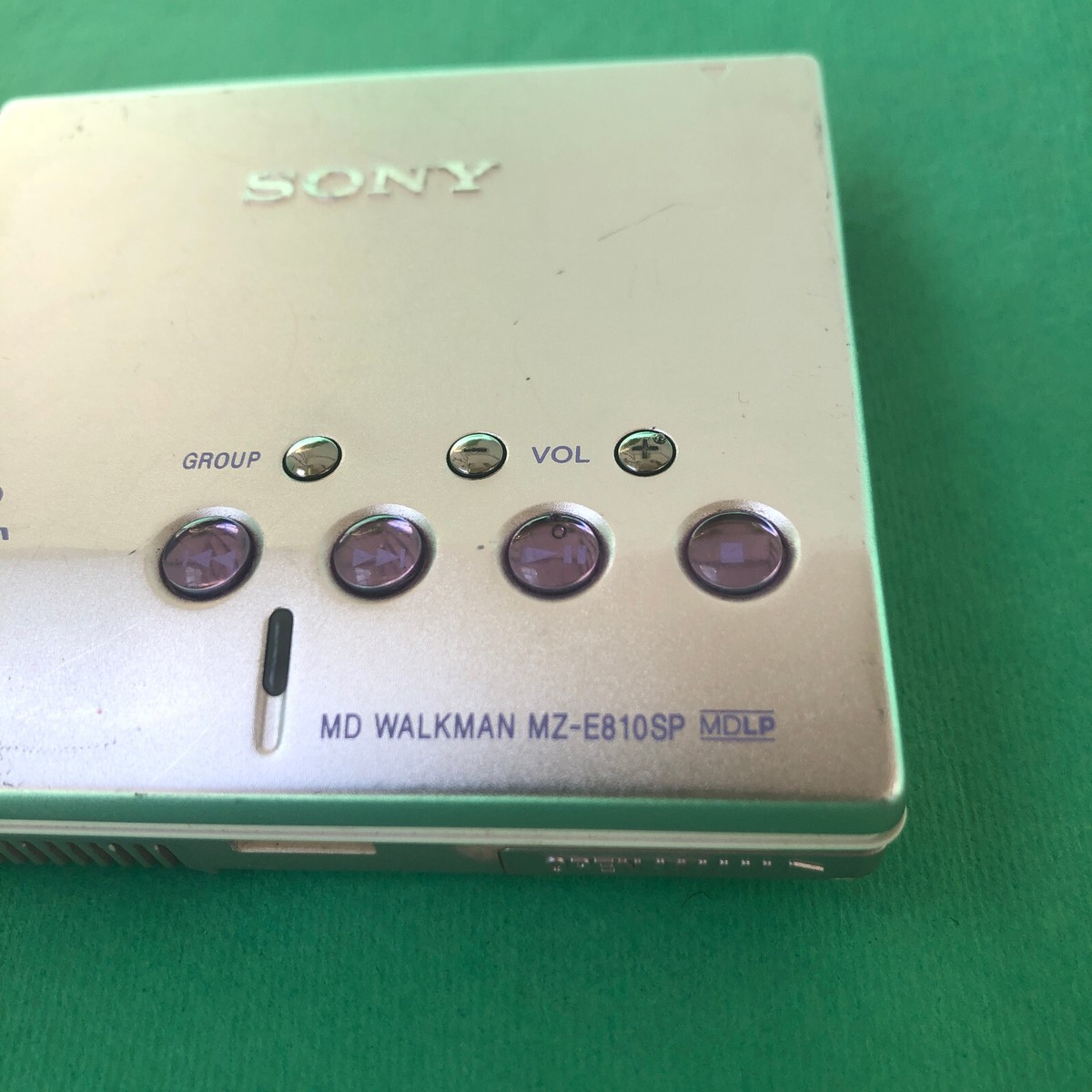 SONY MDウォークマン MZ-E810SP BCA-MZE810SP SONY MDウォークマン MZ