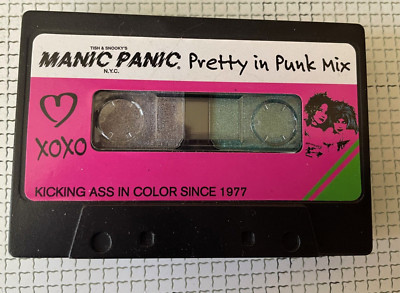 MANIC PANIC NYC PRETTY IN PUNK MIX CASSETTE EYESHADOW DUO COMPACT + Refills NEU