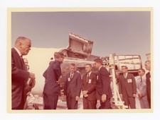 JFK Photo NASA Cecil Stoughton 1963 Color Photo Vintage Space Mercury Rocket
