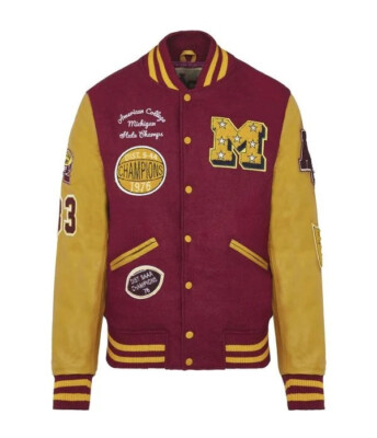Unikat: SEX EDUCATION (Netflix) MOORDALE Dolphins - College Varsity Jacke.