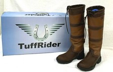 Tuffrider WOMEN'S Lexington WaterProof Tall Boots chocolate/Fawn Size:U.S. 7 