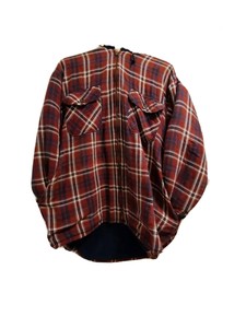 flannel jacket red