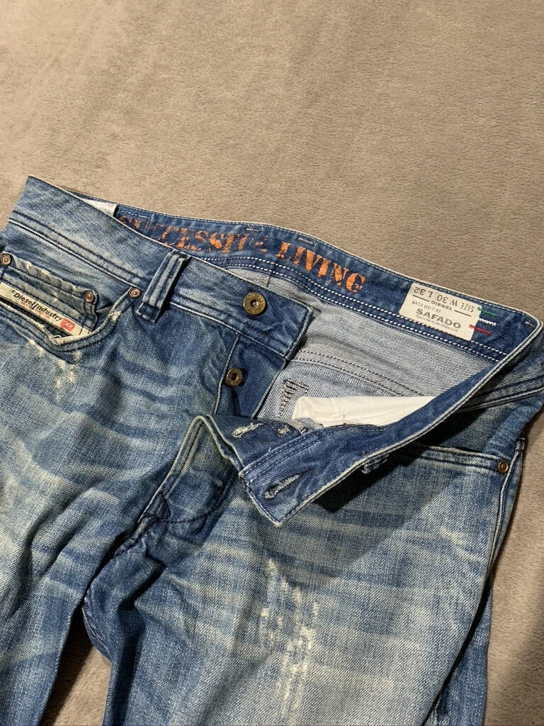 Diesel Safado Jeans 0074F Size W30 L32