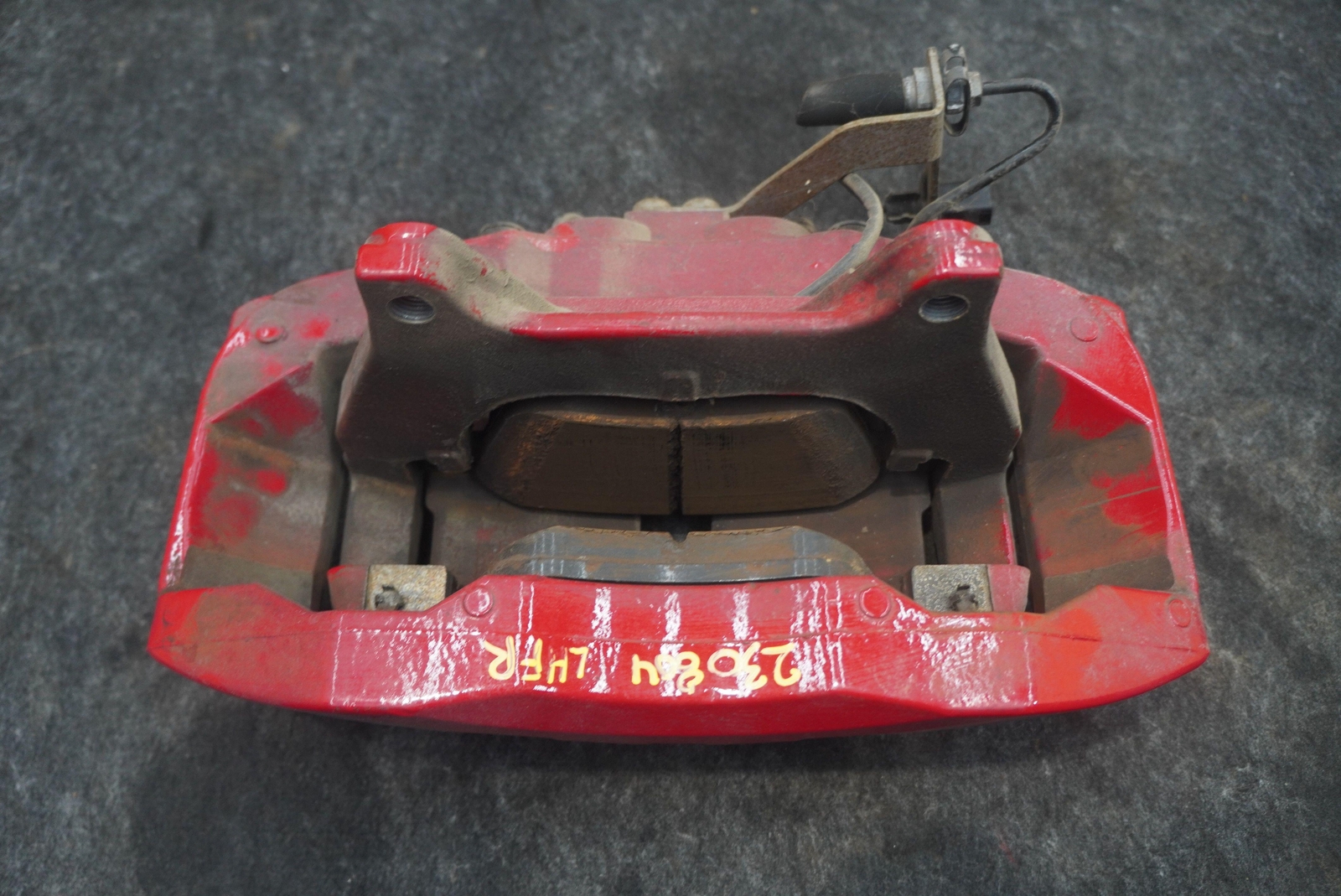 Front Left Brake Caliper & Bracket Red OEM Bentley Continental GTC Speed 2016