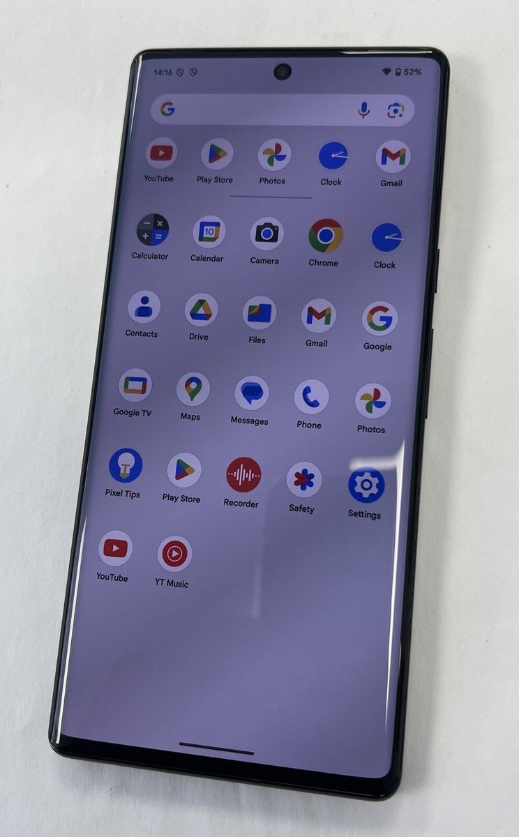 Google Pixel 6 Pro - 128GB - Stormy Black (Unlocked) READ