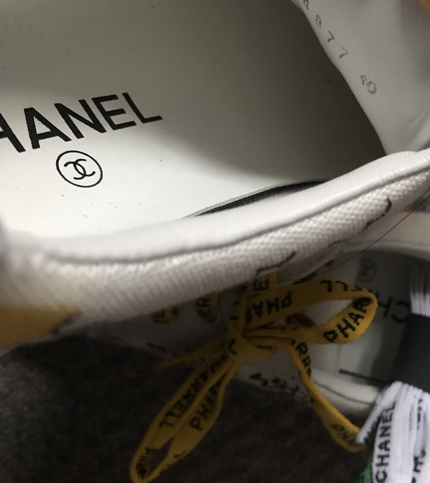 Chanel Sneakers Pharrell White Multi-Colour