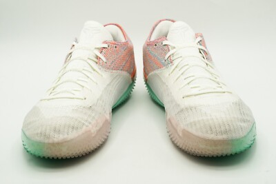 NIKE KOBE AD NXT 360 USED SIZE 15 WHITE TEAL ORANGE MULTI