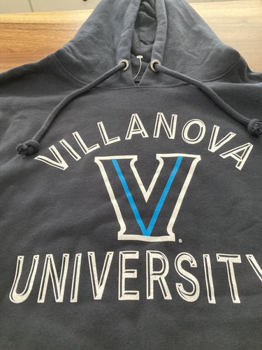 MENS NCAA 47 BRAND VILLANOVA WILDCATS HOODIE NAVY BLUE LARGE L NWT - Picture 2 of 5