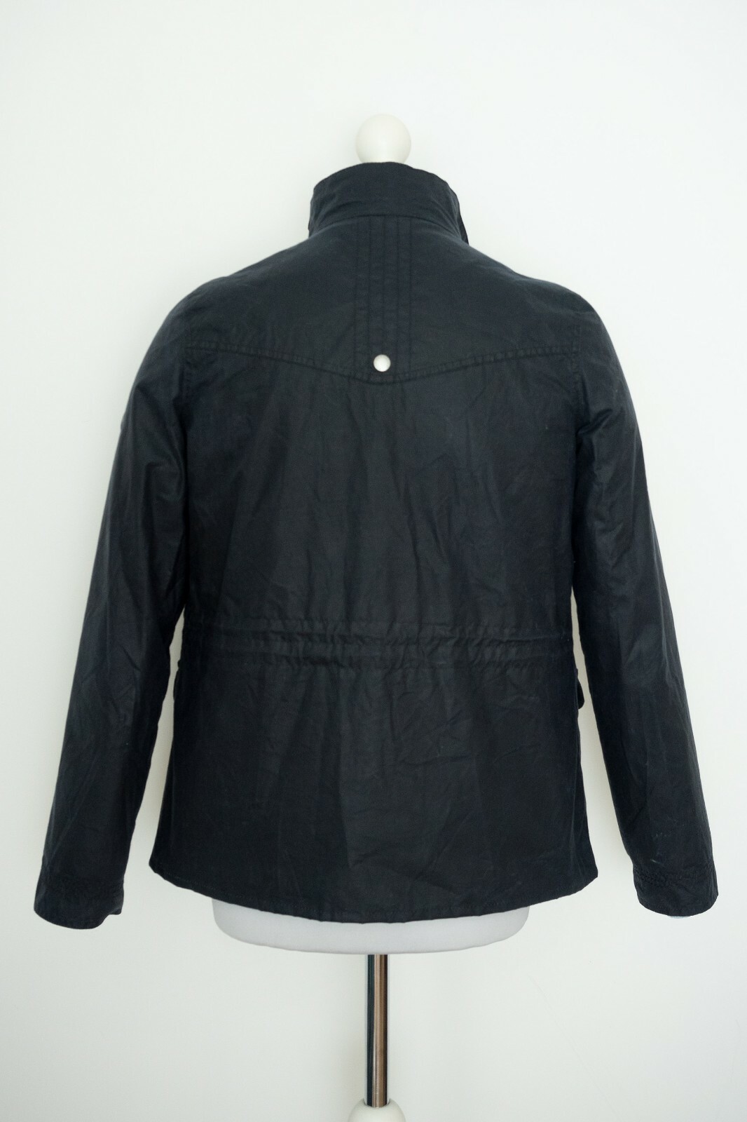 Ladies Barbour Dover Wax Cotton Navy 