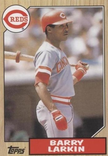 1987 TOPPS #648 BARRY LARKIN ROOKIE CARD CINCINNATI REDS PSA 10