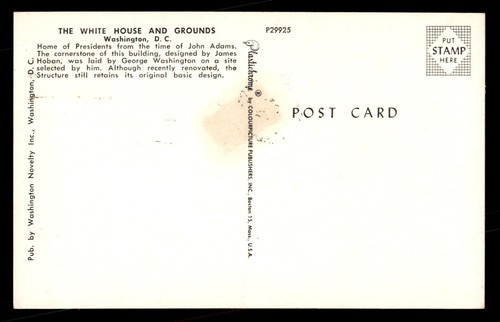 Mayfairstamps US FDC 1963 Flag and White House Maximum First Day Card aas_32281 - Picture 2 of 2